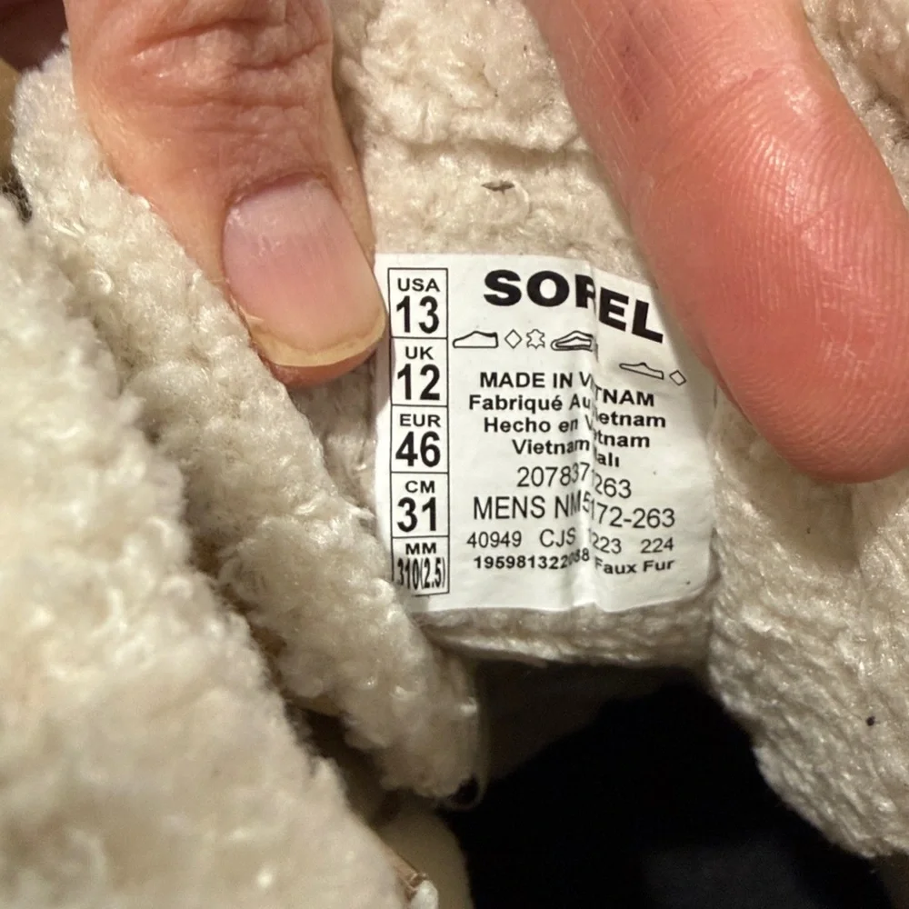 Brand‎ new Sorel Men's Scout 87' Lux Waterproof Boot Size 13